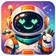 A vibrant cartoon avatar featuring a smiling, multicolored creature with large eyes and whimsical features, suitable for a pr